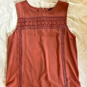 Anne Taylor lacey tank top size small Make an Offer!